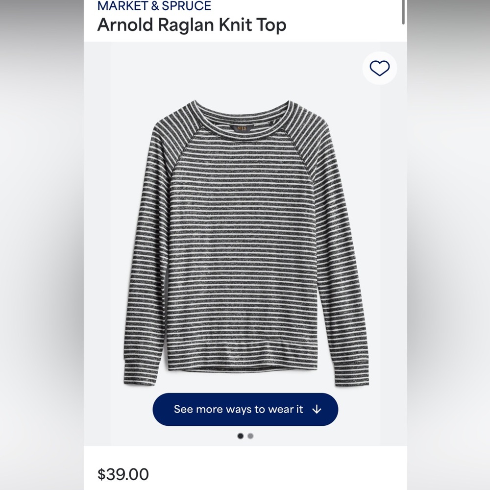Women’s Raglan Knit Top